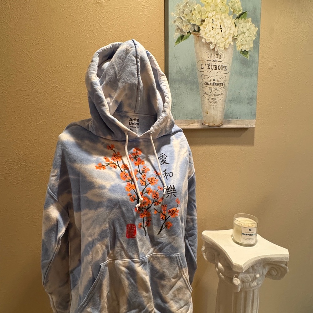 Blue and Orange Hoodie